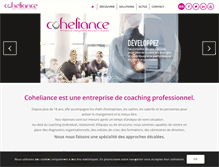 Tablet Screenshot of coheliance.com